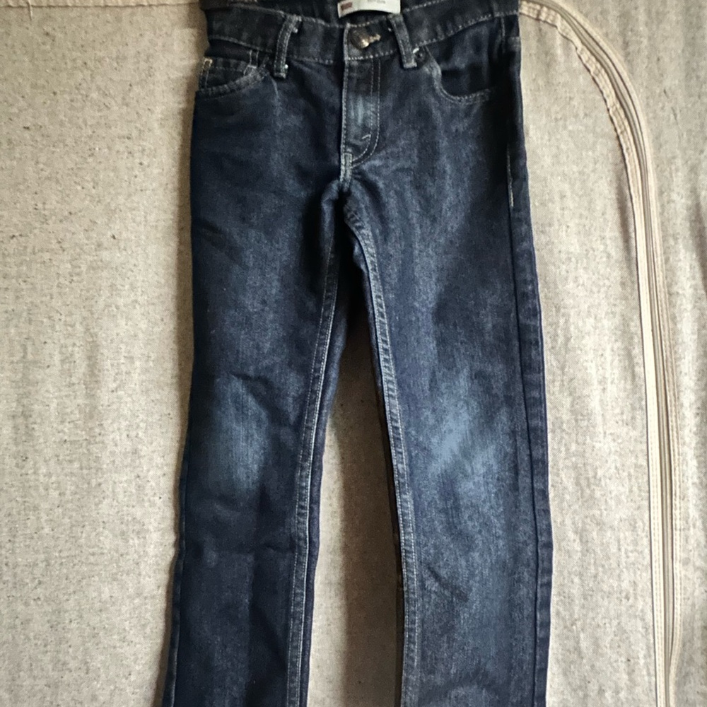Boys’ Dark Blue Levi’s Jeans